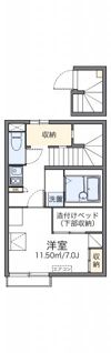 レオパレスシュガーハイムの間取り画像