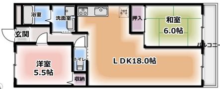 タルイレジデンスの間取り画像