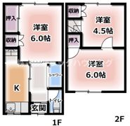 西山荘テラスの間取り画像