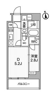 ALTERNA東池袋の間取り画像