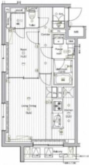 THE PREMIUM CUBE G 大崎の間取り画像