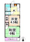 東湖ハイムの間取り画像