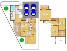 御影山手5丁目貸家Bの間取り画像