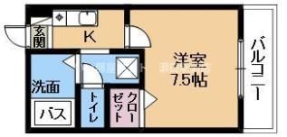 メゾンパルの間取り画像