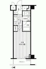 グランハイツ東新宿の間取り画像