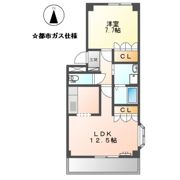 グランブルーの間取り画像