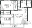 コーポさつきⅡの間取り画像