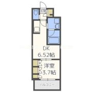 扇町公園プライマリーワンの間取り画像