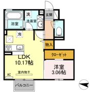 D-room片野新町の間取り画像