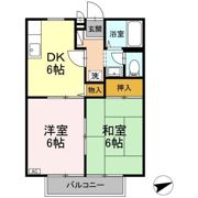 ハイライズ新涯 A棟の間取り画像
