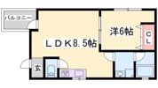リーフハイツの間取り画像