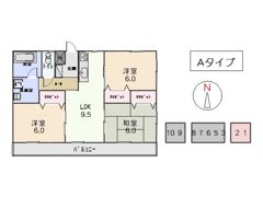 竹屋台ハウス3の間取り画像