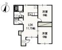 アロース牟佐の間取り画像