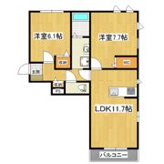 リッツガーデン学園の森の間取り画像