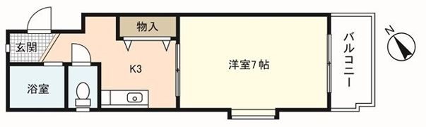 サンスクエア大芝の間取り画像