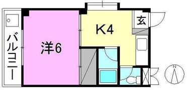 F’Sコートの間取り画像