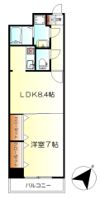 グランディールノブハラの間取り画像