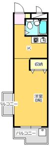 パズ昌栄Ⅰの間取り画像
