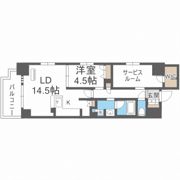 プレサンスロジェ堺筋本町の間取り画像