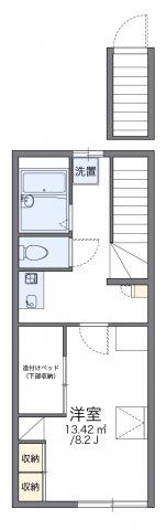 レオパレスシエラの間取り画像