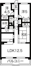 クレストヒルズ東山の間取り画像