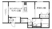 MKO中須賀Aの間取り画像