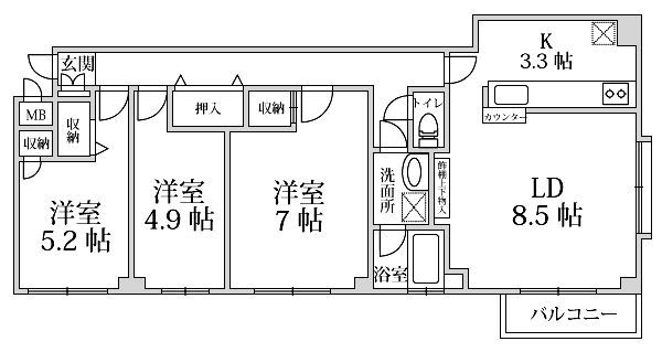 間取図