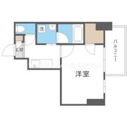 プレジオ東天満の間取り画像