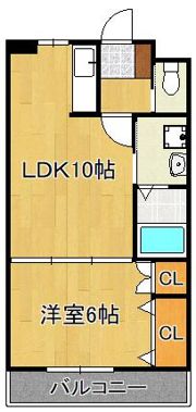 ローズフェアリーの間取り画像