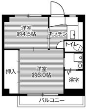 ビレッジハウス善部3号棟の間取り画像