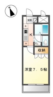 ワン・ピースⅡの間取り画像