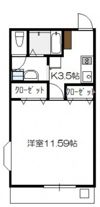 サザン27前川ビルの間取り画像
