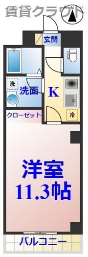 リバパレス蘇我の間取り画像