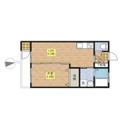 清水マンションの間取り画像