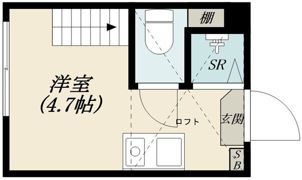 ハーモニーテラス野方の間取り画像