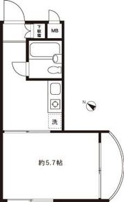 ピア清水の間取り画像