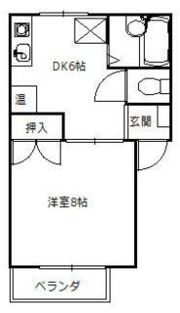 コーポアネシスの間取り画像