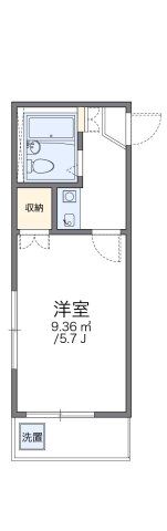 レオパレス樹林の間取り画像