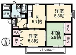 シャーメゾンTの間取り画像