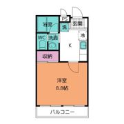 ベリーズ朝日の間取り画像