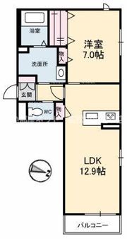 Lapaix栗林の間取り画像