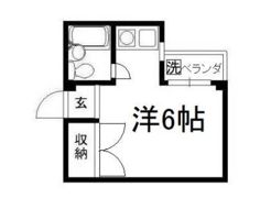 第11長栄シャトー泉の間取り画像