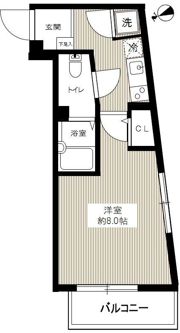 SIN-City-AZEST上板橋の間取り画像