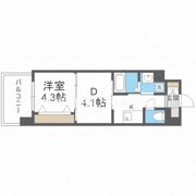 ライブガーデン江坂Ⅷの間取り画像