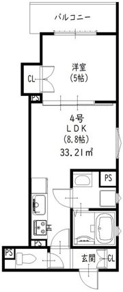 クリエオーレ牧野本町の間取り画像