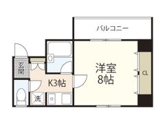 アペックス免出の間取り画像