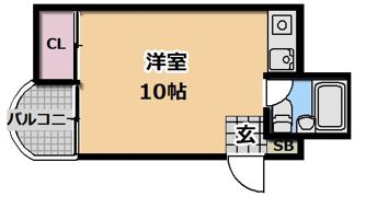 メゾンドール高殿の間取り画像