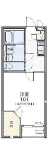 レオネクスト矢シ塚Aの間取り画像