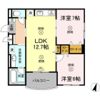 Shallow Garden B棟の間取り画像