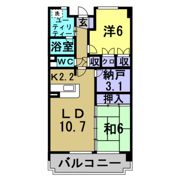 グランドパークの間取り画像